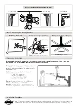 Preview for 7 page of Atdec SYSTEMA SW6S Installation Instructions Manual