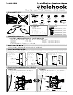 Atdec telehook TH-2050-VFM Installation Instructions preview