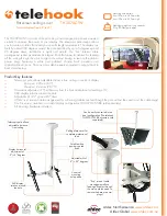 Preview for 1 page of Atdec Telehook TH-3070-CTW User Manual