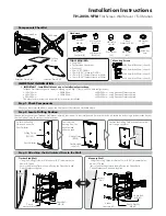 Preview for 1 page of Atdec TH-2050-VFM Installation Instructions