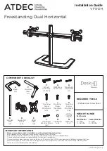 Preview for 1 page of Atdec VFS-DH Installation Manual