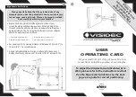 Preview for 1 page of Atdec Visidec Focus Articulated Arm Wall User Operating Card