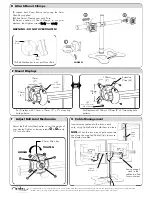 Preview for 2 page of Atdec Visidec Freestanding Double Installation Instructions