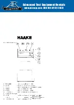 ATE HAAKE A82 Manual preview