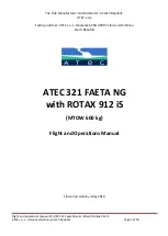 Atec 321 FAETA NG Flight And Operation Manual preview