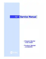 Предварительный просмотр 1 страницы Atec AV32OPD Service Manual