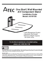 Atec AX101SS Installation Manual предпросмотр