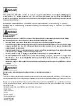 Preview for 2 page of Atec AX101SS Installation Manual