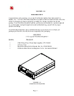 Предварительный просмотр 4 страницы Atec CMX25 Operating And Maintenance Instructions Manual