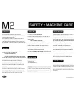 Preview for 1 page of Atec M2 Manual