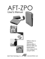 Atech Flash Technology AFT-ZPO User Manual preview