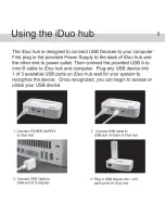 Предварительный просмотр 7 страницы Atech Flash Technology iDuo hub User Manual