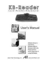 Preview for 1 page of Atech Flash Technology KB-Reader User Manual