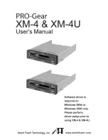 Atech Flash Technology PRO-GEAR XM-4 User Manual preview