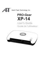 Preview for 1 page of Atech Flash Technology PRO-GEAR XP-14 User Manual