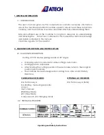 Preview for 4 page of ATech Machine ZETA-02 A User Manual