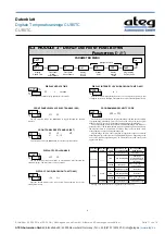 Preview for 11 page of Ateg CUB5TC Manual