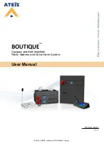 Preview for 1 page of Ateis BOUTIQUE BTQ-VM425W1 User Manual