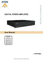 Ateis DPA2500 User Manual preview