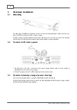 Предварительный просмотр 8 страницы Ateis DPA2500 User Manual