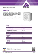 Preview for 1 page of Ateis PENTON PMC4/T Installation Manual