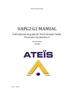 Ateis UAPG2 G2 Full Instruction Manual preview