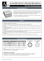 Preview for 1 page of Atek INC 110 Series User Manual