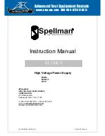 Atek Spellman SL150kV Instruction Manual preview