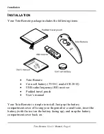 Preview for 8 page of Atek Tote User Manual