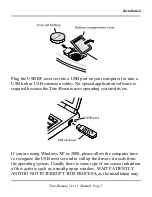 Preview for 9 page of Atek Tote User Manual