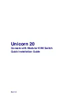 Preview for 1 page of Atel Electronics Unicorn 20 Quick Installation Manual