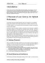 Preview for 2 page of Atel AER-W80 User Manual