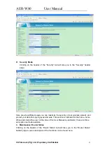 Preview for 25 page of Atel AER-W80 User Manual