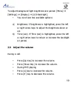 Preview for 19 page of Atel AGP-KW125 User Manual