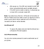 Preview for 21 page of Atel AGP-KW125 User Manual