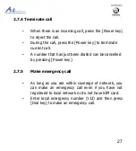 Preview for 27 page of Atel AGP-KW125 User Manual