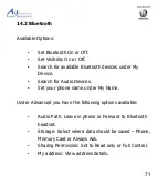 Preview for 71 page of Atel AGP-KW125 User Manual