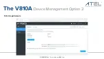 Предварительный просмотр 14 страницы Atel AXIS V810A Product Training