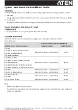 ATEN 2X-010G Installation Manual preview