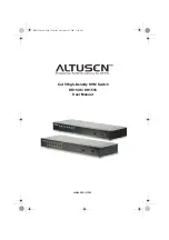 ATEN ALTUSEN KH1508 User Manual preview