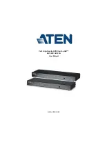 ATEN ALTUSEN KH1508I User Manual preview