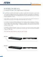 Preview for 1 page of ATEN ALTUSEN KH2508a User Manual