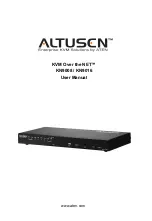 ATEN Altusen KN9008 User Manual preview