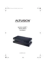 ATEN ALTUSEN SN0108 User Manual preview