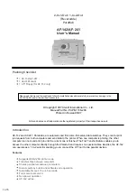 Preview for 1 page of ATEN Bi-Tronics AF-142 User Manual