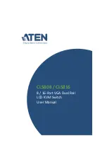 ATEN CL5808 User Manual preview