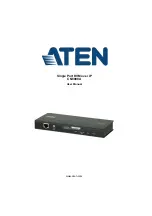 Preview for 1 page of ATEN CN8000A User Manual