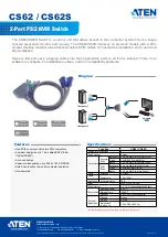 Preview for 1 page of ATEN CS-62 Specification