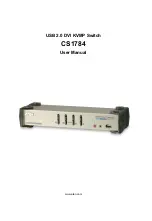 ATEN CS1784 User Manual preview