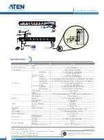 Preview for 3 page of ATEN CS1788 Specifications